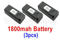 Visuo XS812 Battery-3.85V 1800MAH Battery(3pcs),Visuo XS812 Parts